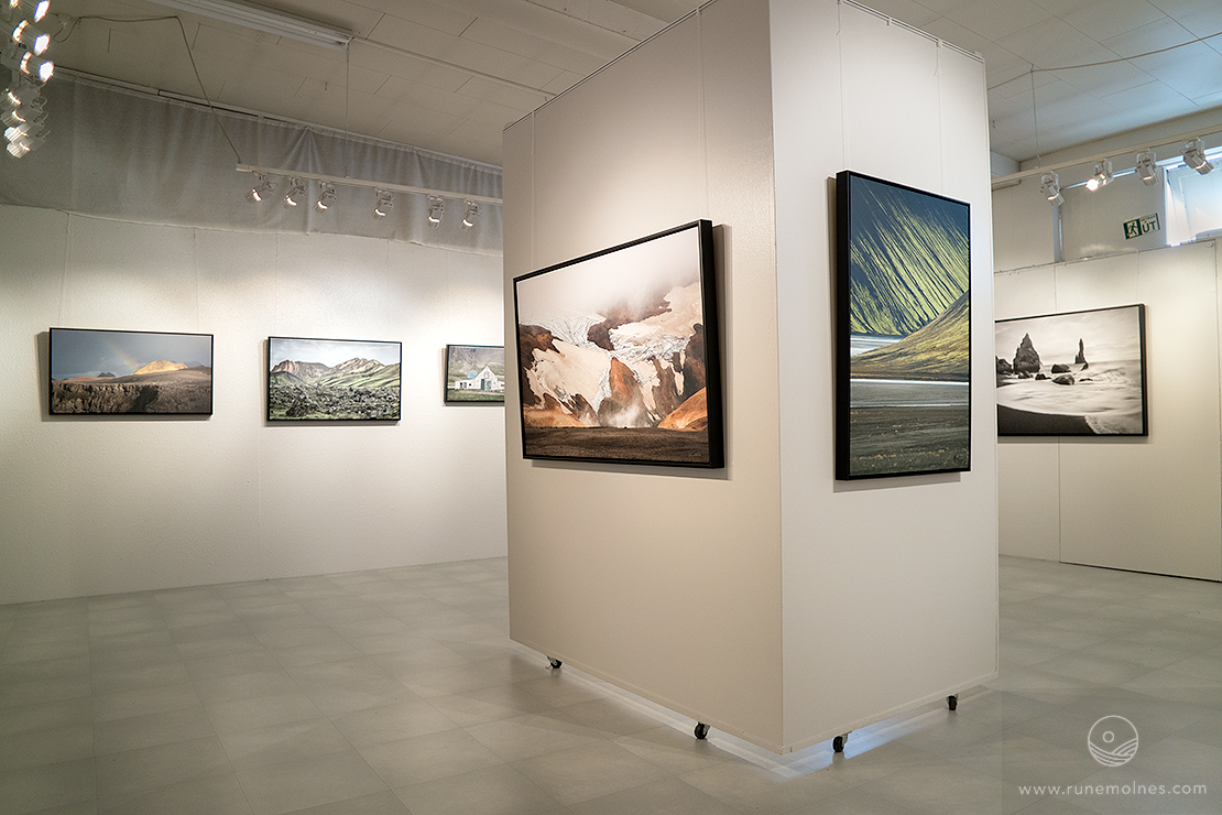 Just before the opening of doors at Galleri Fold, Reykjavik. Sept. 2014